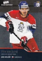 2019-20 MK Czech Ice Hockey Team Base Set #55 Jan Kol