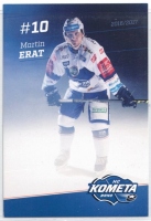 Kometa Brno Klubov karta Martin Erat