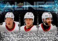 2024-25 Upper Deck A-Lines #AL21 Brady Tkachuk / Tim Stutzle / Claude Giroux