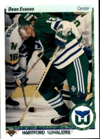 1990-91 Upper Deck #192 Dean Evason