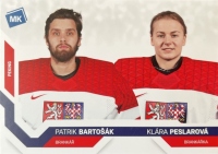 2021-22 MK Nrodn tm #76 Patrik Bartok, Klra Peslarov