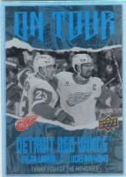2024-25 Upper Deck On Tour #OT23 Dylan Larkin / Lucas Raymond