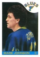 1985-86 O-Pee-Chee #44 Mark Johnson