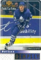 1999-00 Upper Deck MVP SC Edition #177 Nathan Dempsey RC