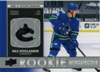 2021-22 Upper Deck Rookie Retrospective #RR9 Nils Hoglander