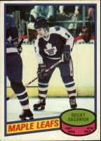 1980-81 O-Pee-Chee #64 Rocky Saganiuk RC