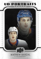 2019-20 Upper Deck Portraits #P21 Mathew Barzal