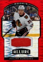 2020-21 Upper Deck Allure Jerseys Red Rainbow #88 Philipp Kurashev