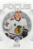 2024-25 SP Authentic Freshman Focus #FF22 Frank Nazar
