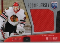 2009-10 Be A Player Rookie Jerseys #RJAN Antti Niemi RC