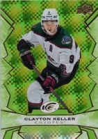 2022-23 Upper Deck Ice Green #9 Clayton Keller