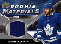 2020-21 Upper Deck Rookie Materials #RMTL Timothy Liljegren B