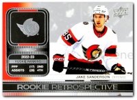 2023-24 Upper Deck Rookie Retrospective #RR12 Jake Sanderson