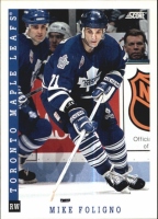 1993-94 Score #387 Mike Foligno