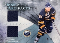 2010-11 Artifacts Frozen Artifacts Blue #FAJP Jason Pominville  */35