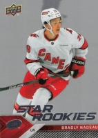 2024-25 Upper Deck Star Rookies #4 Bradly Nadeau RC