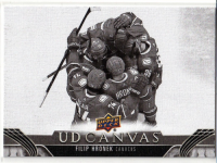 2023-24 Upper Deck UD Canvas Black and White #C81 Filip Hronek