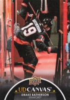  2021-22 Upper Deck Canvas Black #C57 Drake Batherson