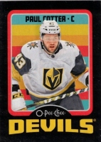 2024-25 O-Pee-Chee Retro Black #130 Paul Cotter  /100
