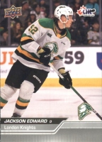 2023-24 Upper Deck CHL #72 Jackson Edward