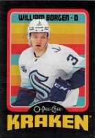 2024-25 O-Pee-Chee Retro Black #171 William Borgen /100
