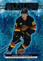 2023-24 Upper Deck Dazzlers Blue #DZ47 Andrei Kuzmenko