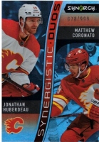 2023-24 Synergy Synergistic Duos Star Rookie #SD18 Jonathan Huberdeau / Matthew Coronato