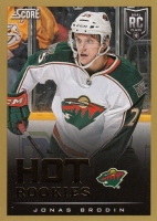 2013-14 Score Gold #611 Jonas Brodin HR