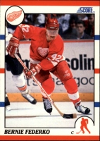 1990-91 Score #252 Bernie Federko