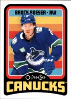 2024-25 O-Pee-Chee Retro #33 Brock Boeser
