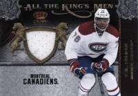 2011-12 Crown Royale All The Kings Men Materials #47 P.K. Subban