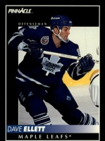 1992-93 Pinnacle #273 Dave Ellett