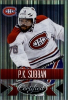 2014-15 Panini Stickers #90 P.K. Subban FOIL