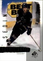 2000-01 SP Authentic #86 Henrik Sedin