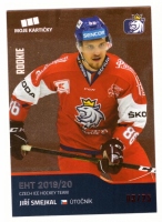 2019-20 MK Czech Ice Hockey Team Base Set Red #32 Ji Smejkal