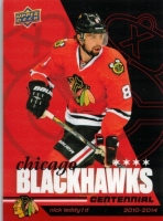2025-26 Upper Deck Chicago Blackhawks Centennial #92 Nick Leddy