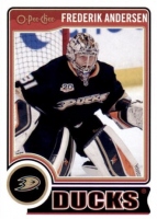 2014-15 O-Pee-Chee #57 Frederik Andersen