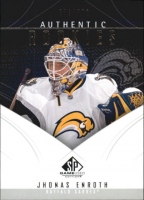 2009-10 SP Game Used #150 Jhonas Enroth RC