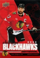2025-26 Upper Deck Chicago Blackhawks Centennial #37 Nick Foligno