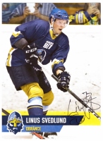 Klubov karta HC Ryti Kladno Linus Svedlund+ originln podpis