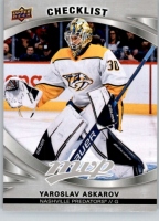 2023-24 Upper Deck MVP Silver Script #250 Yaroslav Askarov SP CL