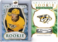 2023-24 Artifacts Emerald #217 Egor Afanasyev */99