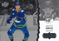 2023-24 Upper Deck Ice #106 Akito Hirose RC