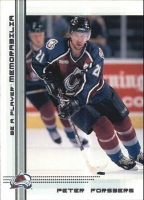 2000-01 BAP Memorabilia #72 Peter Forsberg