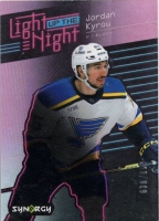 2023-24 Synergy Light Up the Night Pink #LNJK Jordan Kyrou