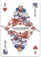 2023-24 O-Pee-Chee Playing Cards #5HEARTS Alexis Lafreniere