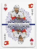 2022-23 O-Pee-Chee Playing Cards #8HEARTS Jonathan Huberdeau