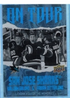 2024-25 Upper Deck On Tour #OT8 William Eklund / Fabian Zetterlund