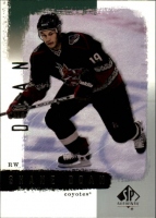 2000-01 SP Authentic #69 Shane Doan