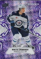 2024-25 Upper Deck Ice Purple #104 Nikita Chibrikov